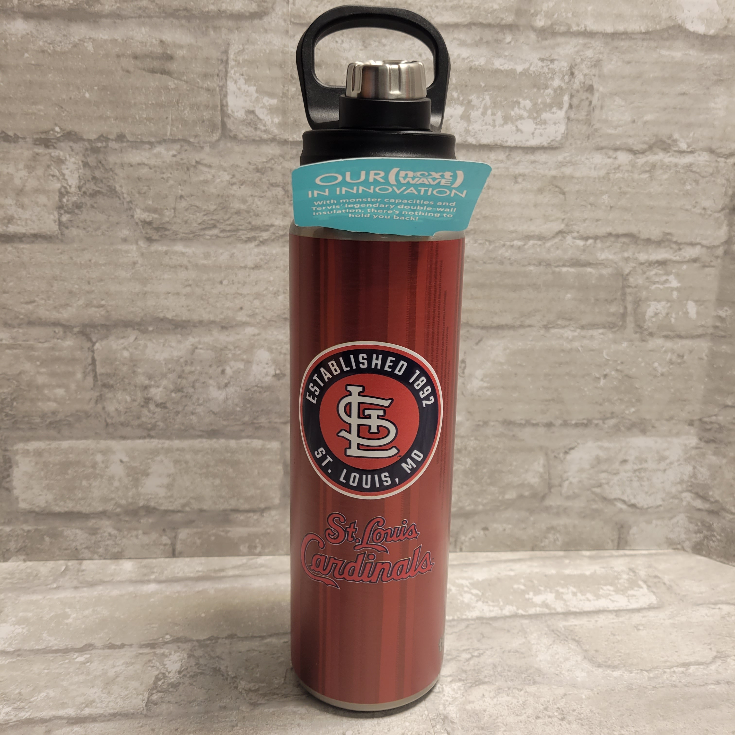 St. Louis Cardinals - All Over | 24 oz Water Bottle Tumbler (7999326781678)